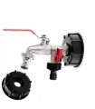 Zestaw IBC Nakrętka S60x6 + Kran 1/2" + Nyple do Szybkozłączy