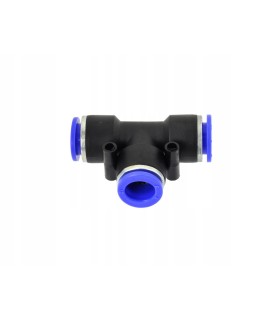 Złączka automatyczna węża PU/PE typ T fi 6mm (50/100/1000)