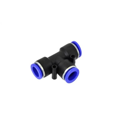 Złączka automatyczna węża PU/PE typ T fi 4mm (50/100/1000)