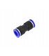 Złączka automatyczna węża PU/PE prosta fi 12mm (25/50/1000)