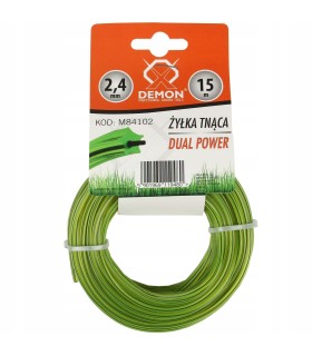 Żyłka tnąca Demon 2,4mm 15m gwiazdka