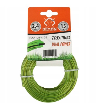Żyłka tnąca Demon 2,4mm 15m gwiazdka
