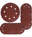 KRĄŻEK ŚCIERNY Z OTWORAMI 180MM P120