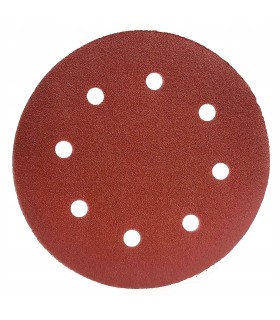 KRĄŻEK ŚCIERNY Z OTWORAMI 180MM P220