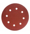 KRĄŻEK ŚCIERNY Z OTWORAMI 180MM P220