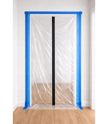 Kurtyna przeciwpyłowa do drzwi 220x120cm typ I (12)