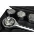 Zestaw kluczy nasad.21el.3/4" 6-kąt.19-50mm/czarna walizka/(2)