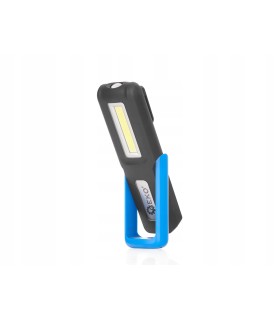 Lampa warsztatowa 3W+3W LED COB 1200mAh z uchwytem i magnesem (48)