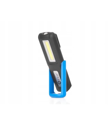 Lampa warsztatowa 3W+3W LED COB 1200mAh z uchwytem i magnesem (48)
