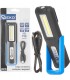 Lampa warsztatowa 3W+3W LED COB 1200mAh z uchwytem i magnesem (48)