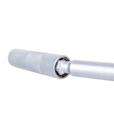 Klucz cienkościenny z przegubem do świec 14mm 3/8" CrV (60)
