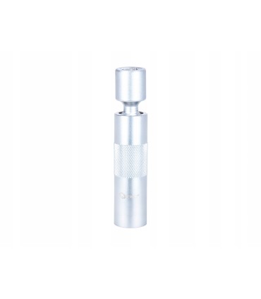 Nasadka cienkościenna z przegubem do świec 14mm 3/8" CrV (100)