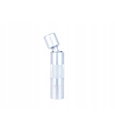Nasadka cienkościenna z przegubem do świec 14mm 3/8" CrV (100)