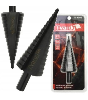 Wiertło stopniowe HSS M2 TiAlN 4-32mm (100)