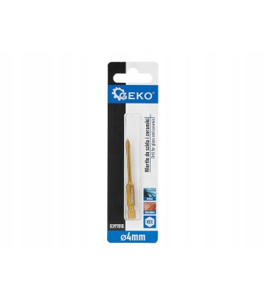 Wiertło do szkła i ceramiki HEX 4mm (500)