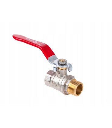Zawór kulowy 1/2" WZ DN15 z dławikiem – rączka (50)