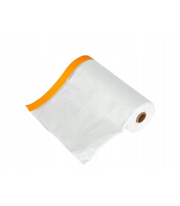 Folia malarska antychlap z taśmą washi 270cm x 20m / 18mm (30)