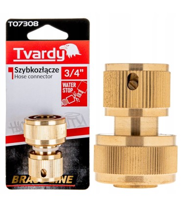 Szybkozłącze 3/4" ze stopem BRASS-LINE (10/80)
