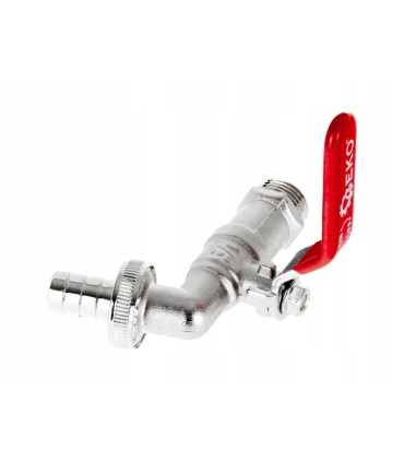 Zestaw – kran 1/2" z wyjściem na GZ 3/4" + wtyk na wąż 1/2" – mauser (50)