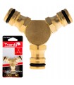 Trójnik do łączenia 3 szybkozłączy BRASS-LINE