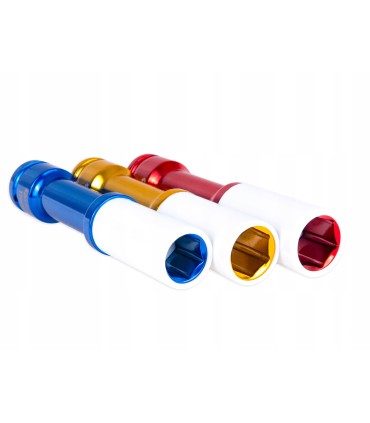 Zestaw nasadek udarowych długich do alufelg 17mm 19mm 21mm (10)