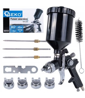 Pistolet lakierniczy HVLP - 4 dysze ( 1.3-1.4-1.7-2.0) (20)
