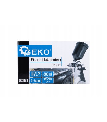 Pistolet lakierniczy HVLP - 4 dysze ( 1.3-1.4-1.7-2.0) (20)
