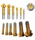 Zestaw pogłębiaczy do metalu 6,3-20,5mm 6szt. HEX (50)