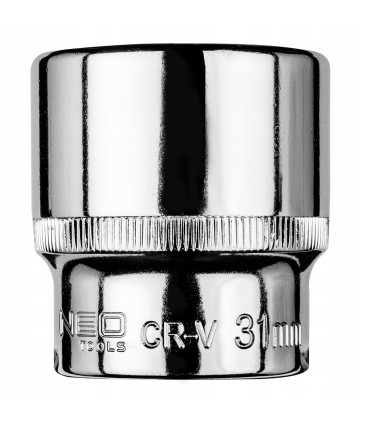 Nasadka sześciokątna 1/2", 31 mm