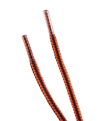 Sznurowadła do butów roboczych 120cm, pomarańczowo-czarne