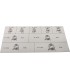OBEJMY OPASKI METALOWE 135szt SYMBOL 5907589369908
