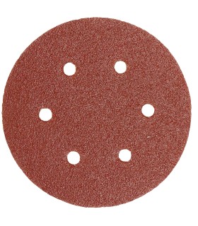 KRĄŻEK ŚCIERNY Z OTWORAMI 150MM P180