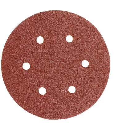 KRĄŻEK ŚCIERNY Z OTWORAMI 150MM P120