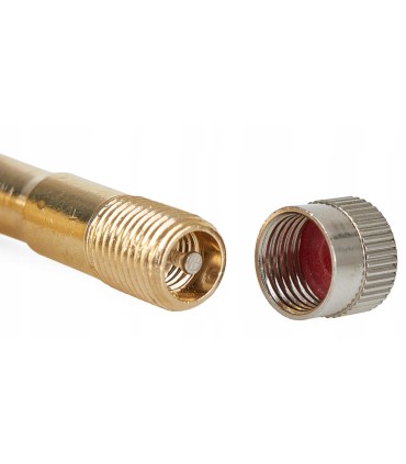 Końcówka przedłużka do pompowania – mosiężna kątowa 45° 8mm (25/250)