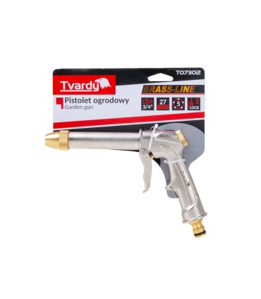 Pistolet ogrodowy regulowany długi BRASS-LINE (20)