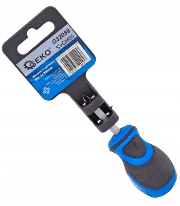Wkrętak krzyżakowy ph 2x38 mm GEKO (12/120)