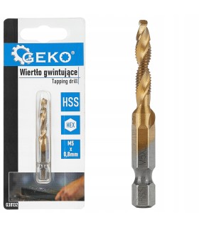 Wiertło gwintujące HSS M5 x 0,8mm HEX (50/250)