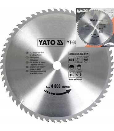 Tarcza do drewna 400x30x40T(otwory) (10)