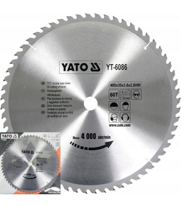 Tarcza do drewna 400x30x40T(otwory) (10)