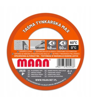 Taśma tynkarska MAX 48 mm x 50 m