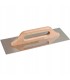Paca nierdzewna uchwyt drewniany 480 mm   gładka
