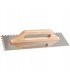 Paca nierdzewna uchwyt drewniany 380 mm  6x6