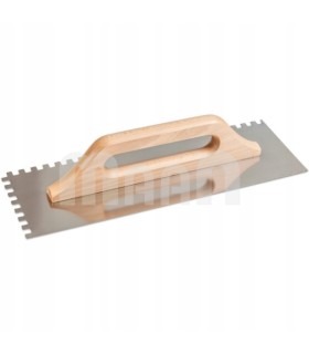 Paca nierdzewna uchwyt drewniany 380 mm 10x10