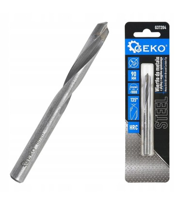 Wiertło do metalu z płytką z węglika spiekanego -8x90 mm (300)