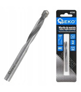 Wiertło do metalu z płytką z węglika spiekanego -6x75 mm (400)