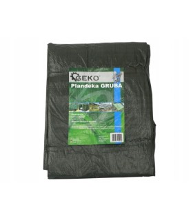 Plandeka 6x8m gruba/zielona