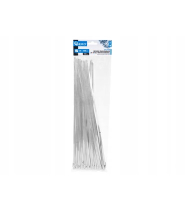 Opaski zaciskowe ze stali nierdzewnej 4.6x350mm 100szt. (50)