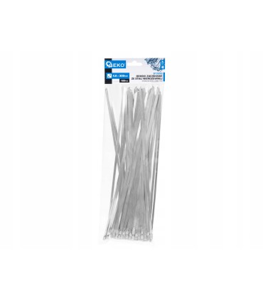 Opaski zaciskowe ze stali nierdzewnej 4.6x300mm 100szt. (50)
