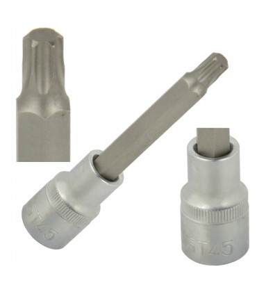 Klucz trzp.torx 6-kąt.100mm CRV T-45 (10/75/100)