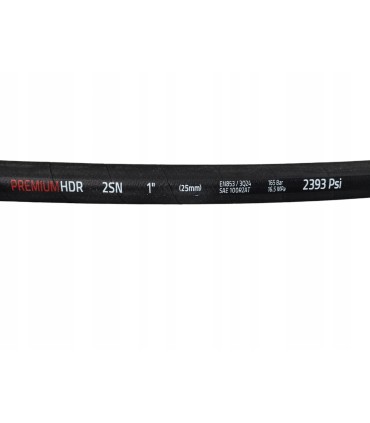 Premium Wąż hydrauliczny DN25 2SN (1') 165 bar